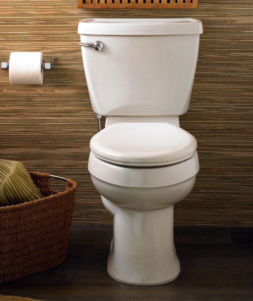 toilet installed